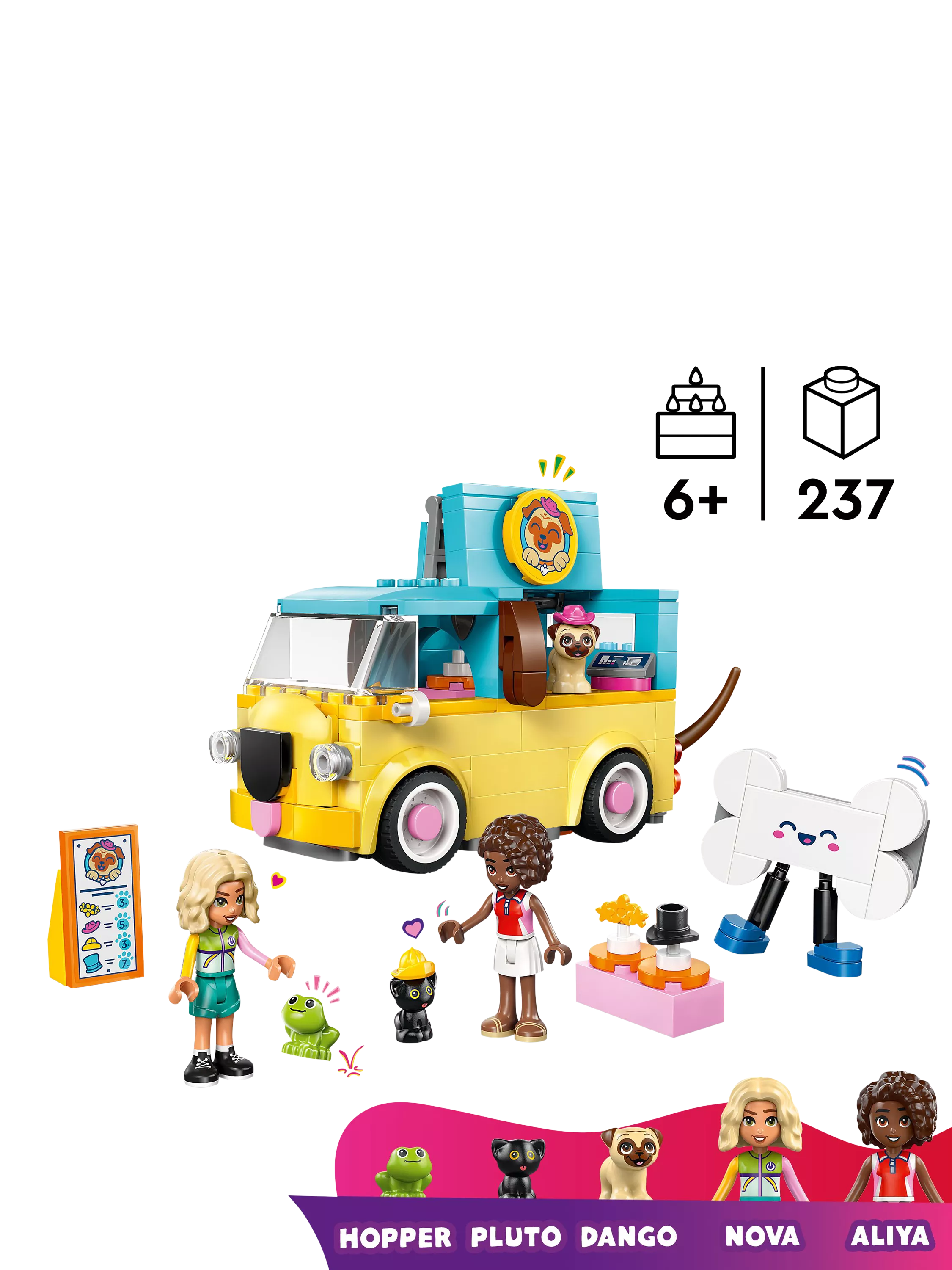 LEGO Pet Accessories Van toy, UK version