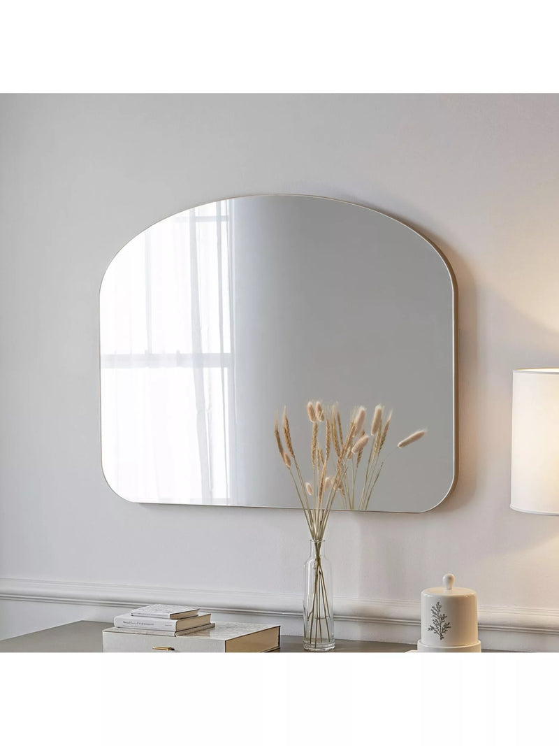 Yearn Soho Arched Overmantel Wall Mirror, 70 x 90cm