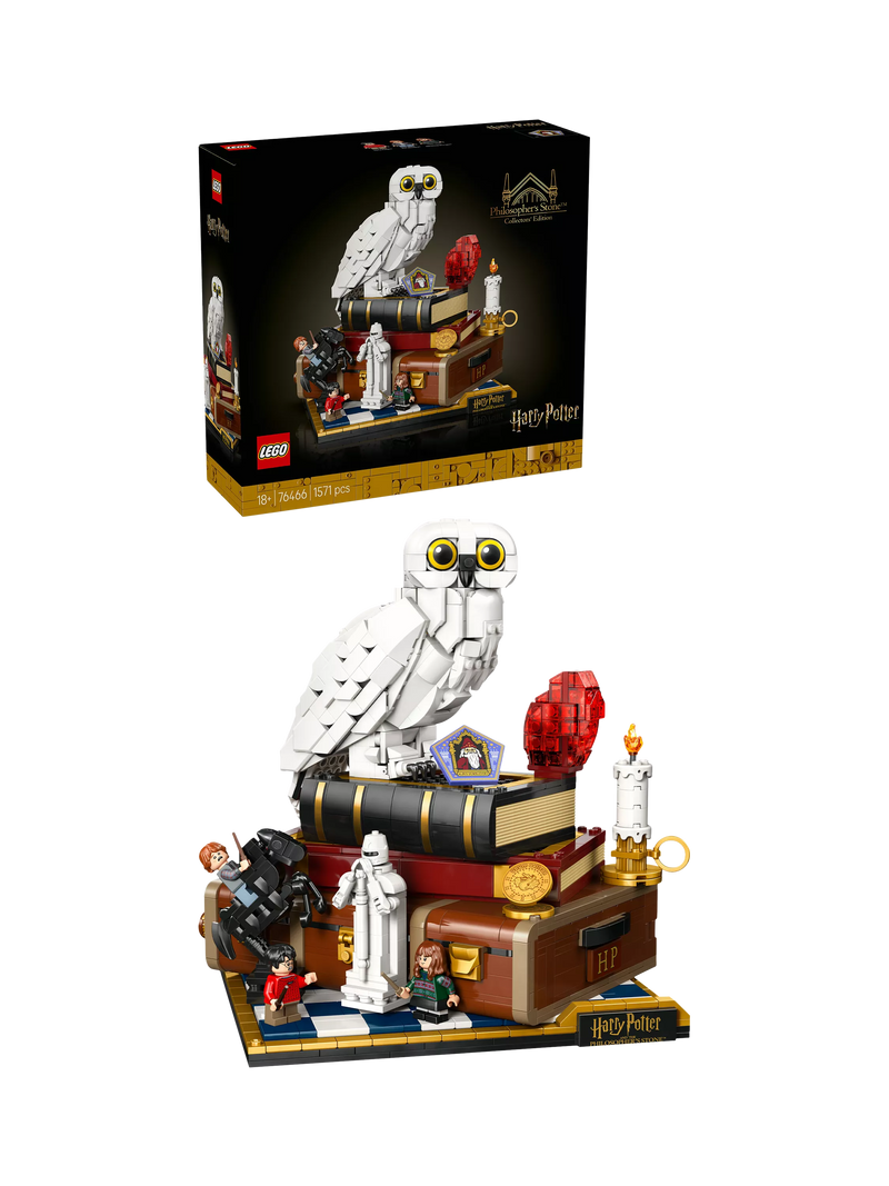 LEGO Harry Potter Philosopher's Stone Collectors Edition model kit 1571 pieces, UK version