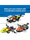 LEGO City 60505 airplane truck hovercraft building set - British product