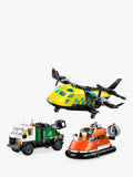 LEGO City 60505 airplane truck hovercraft building set - British product