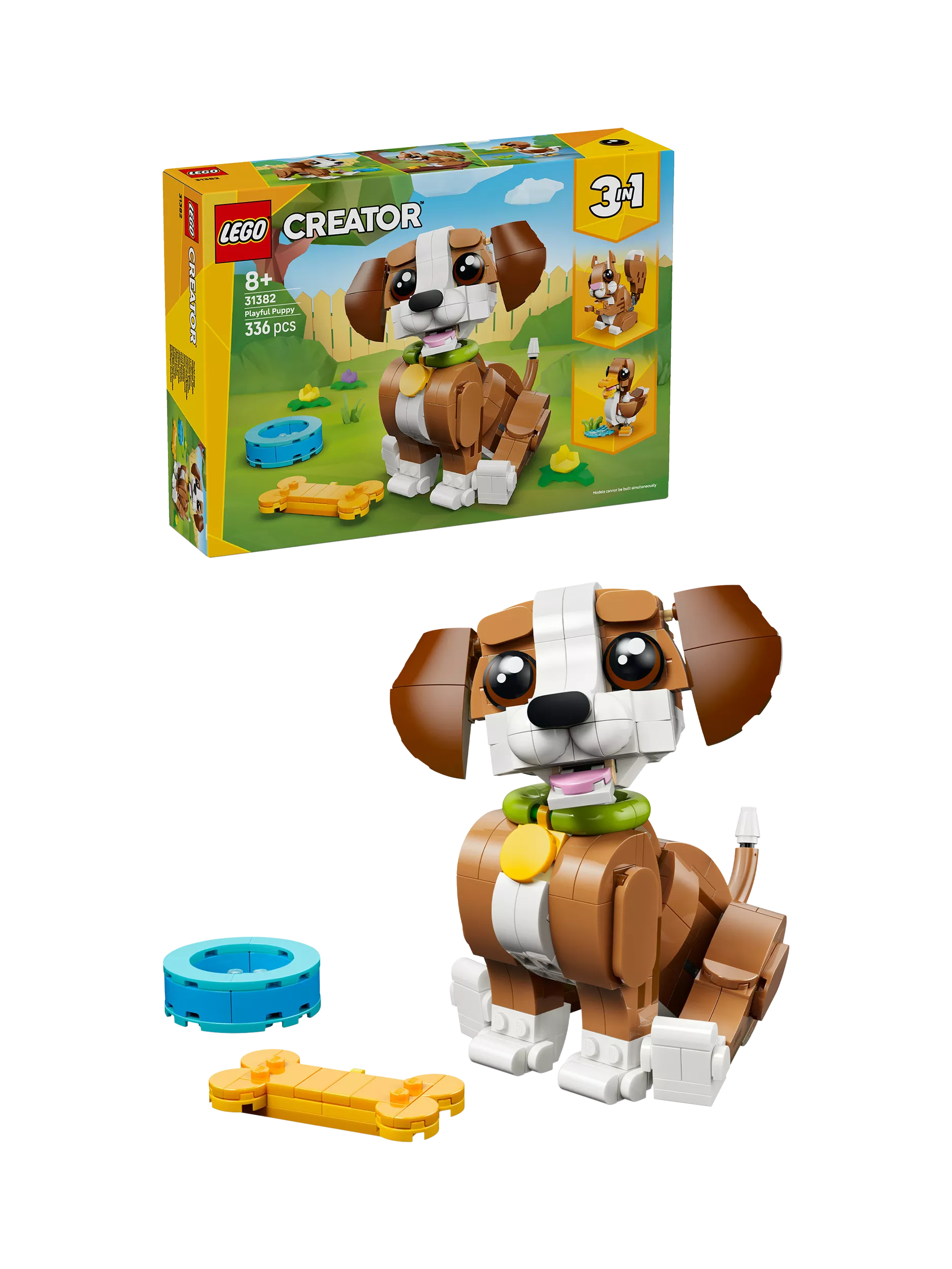 LEGO Creator 31382 Playful Puppy Dog building toy, imported from the UK