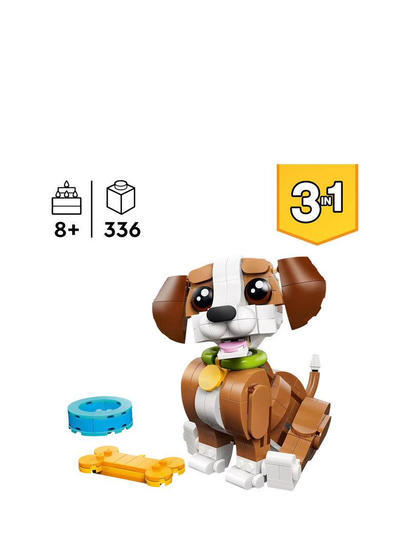 LEGO Creator 31382 Playful Puppy Dog building toy, imported from the UK