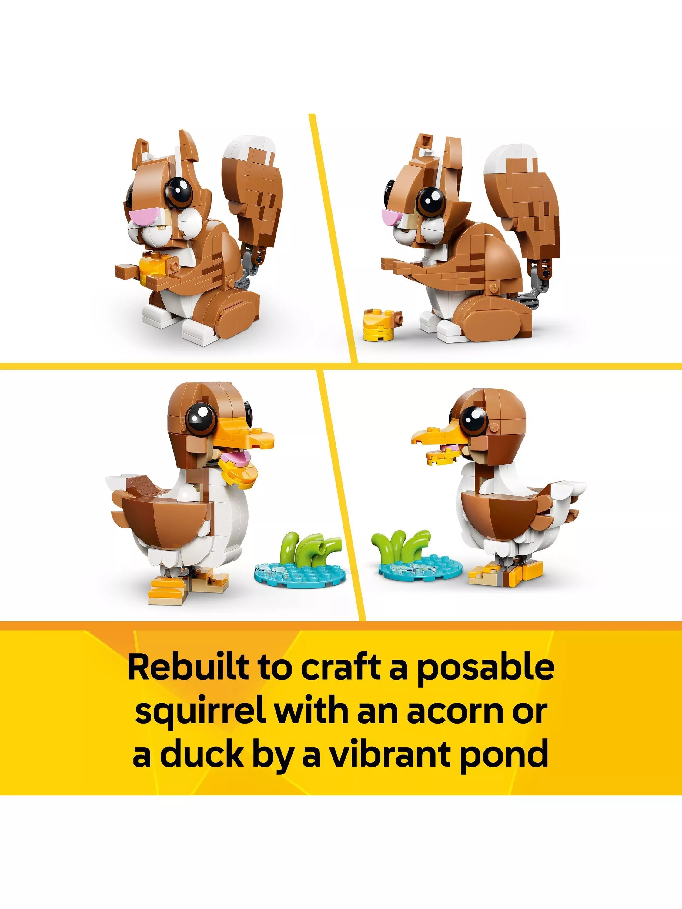LEGO Creator 31382 Playful Puppy Dog building toy, imported from the UK