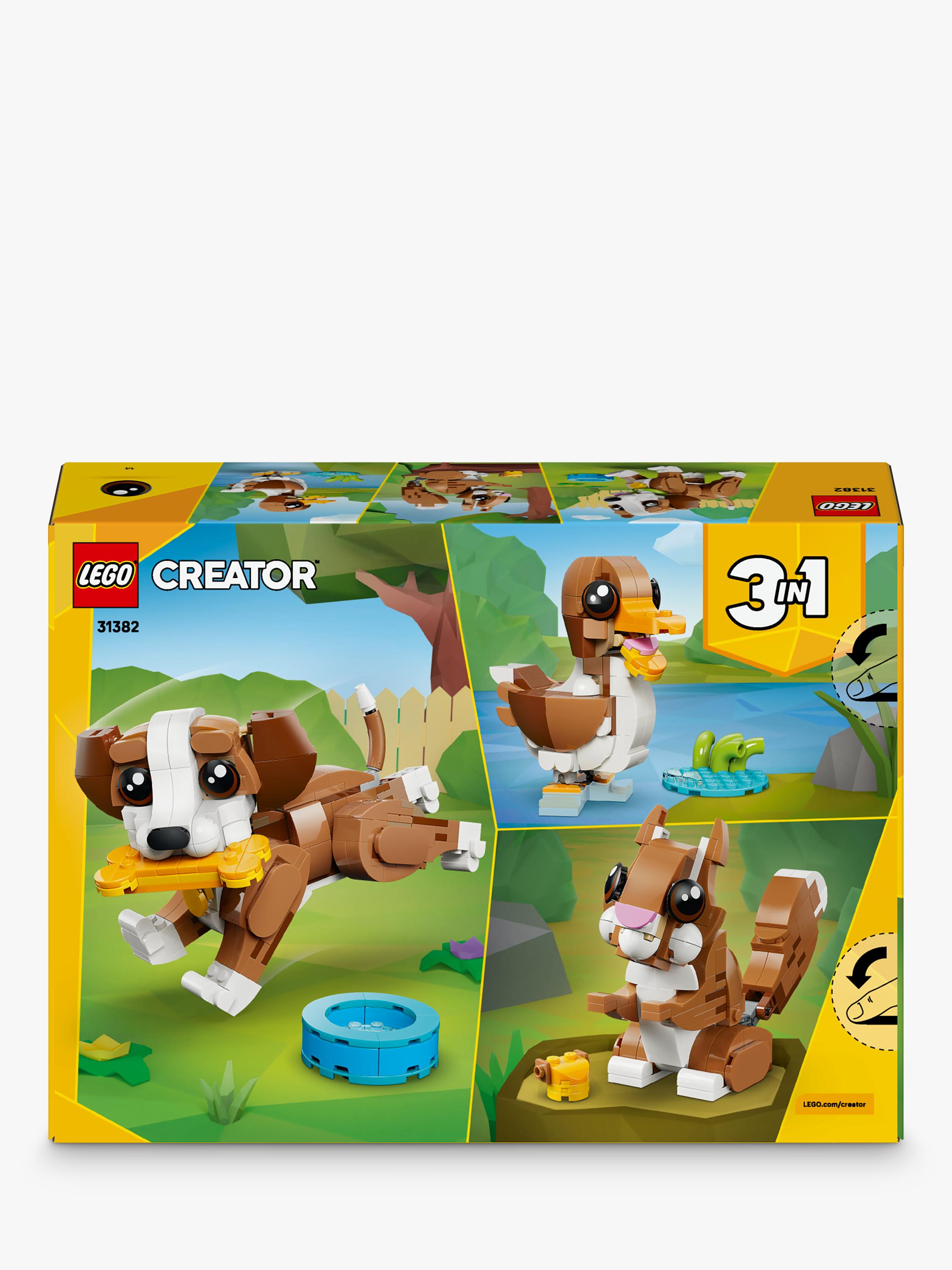 LEGO Creator 31382 Playful Puppy Dog building toy, imported from the UK