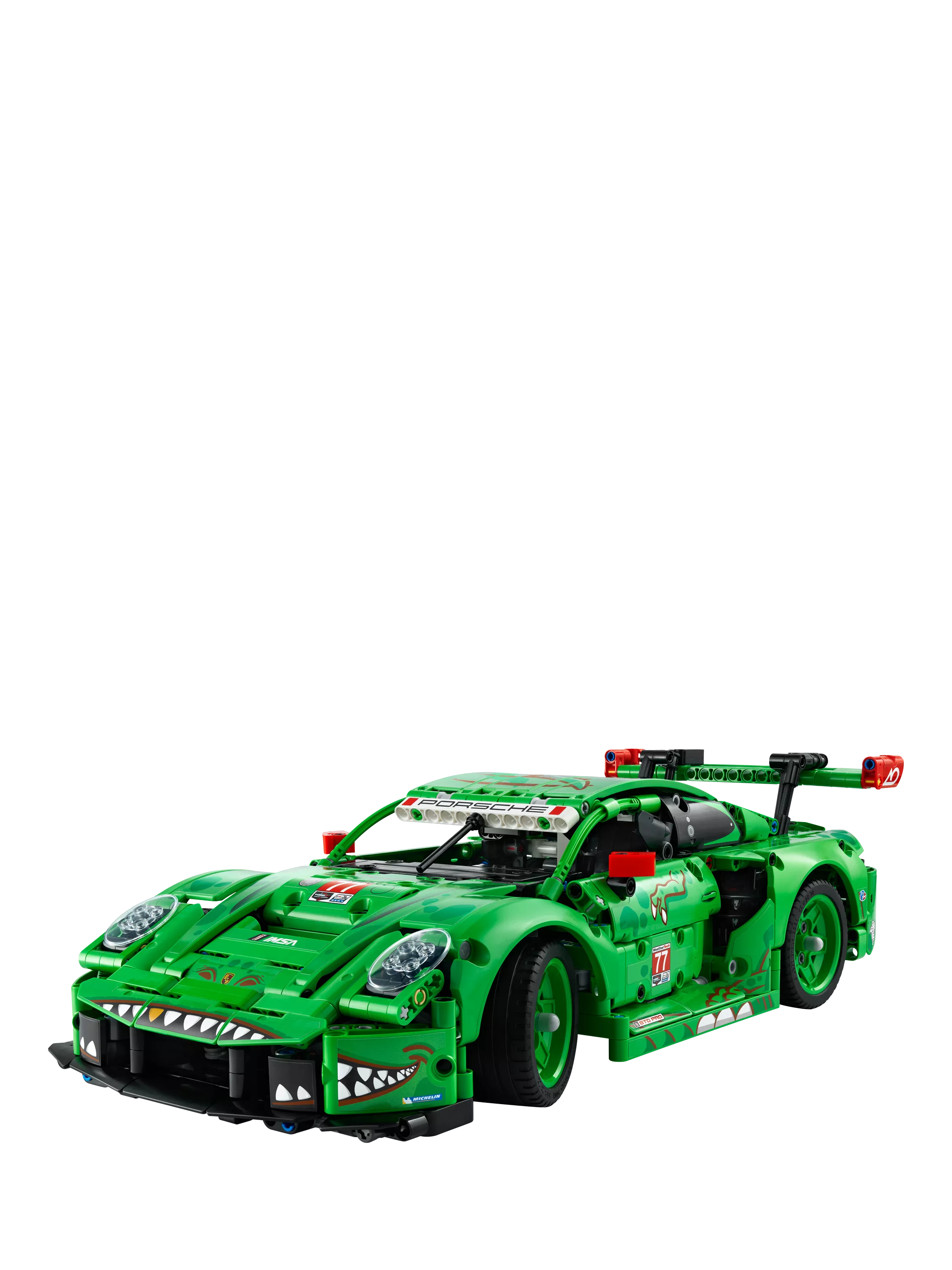 LEGO Technic Porsche 911 GT3 R REXY car toy, UK version