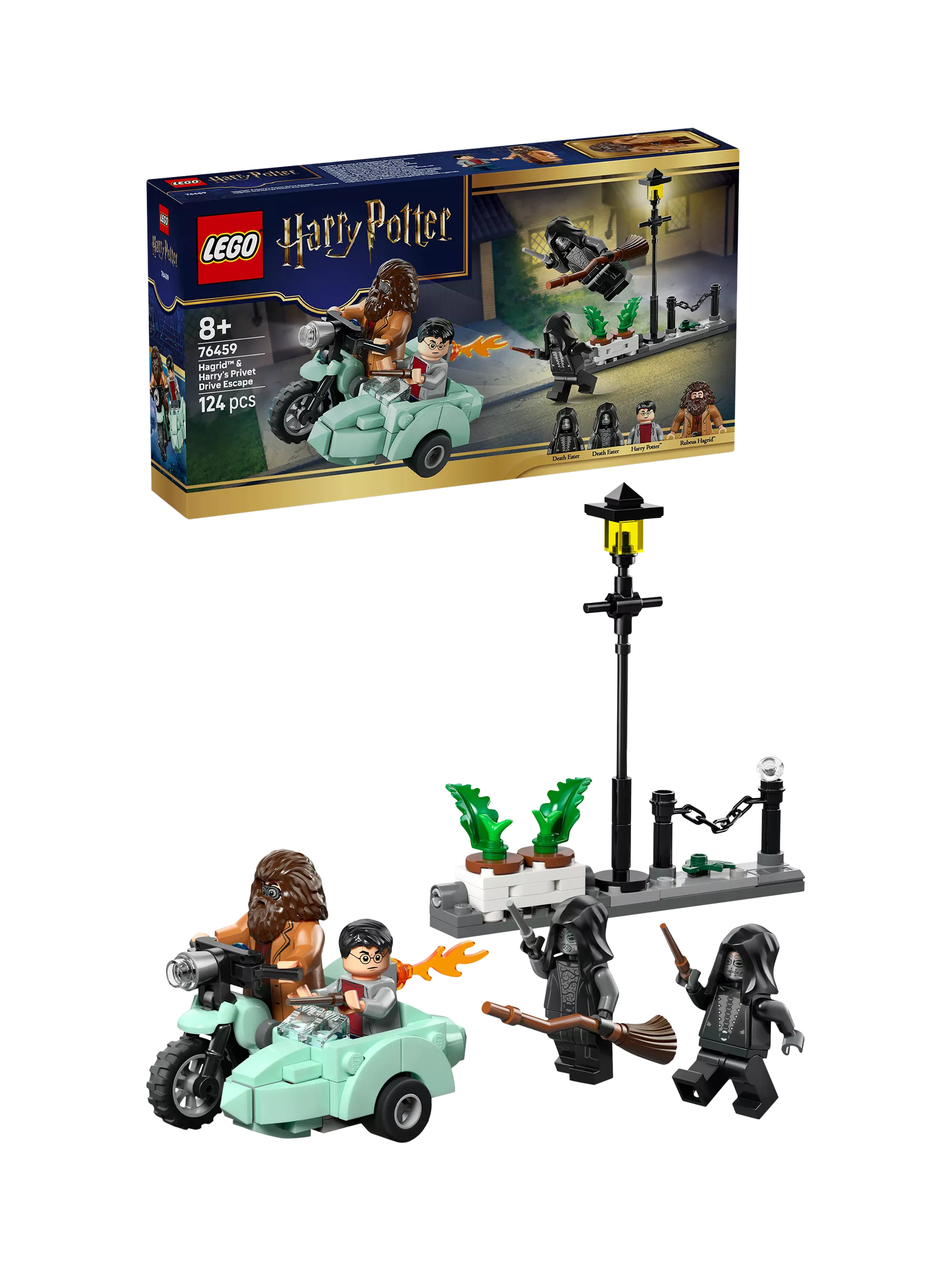 LEGO building set Hagrid's flying motorcycle 76459 (British brand)