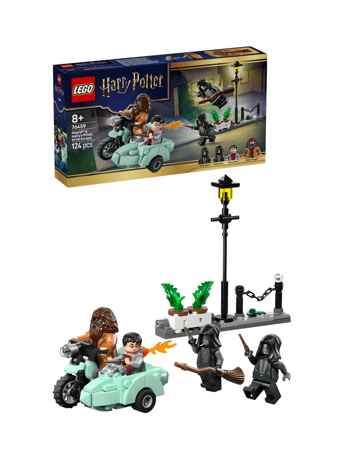 LEGO building set Hagrid's flying motorcycle 76459 (British brand)