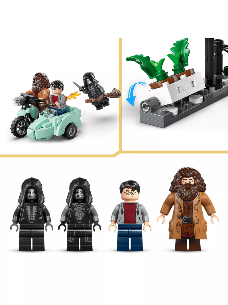 LEGO building set Hagrid's flying motorcycle 76459 (British brand)