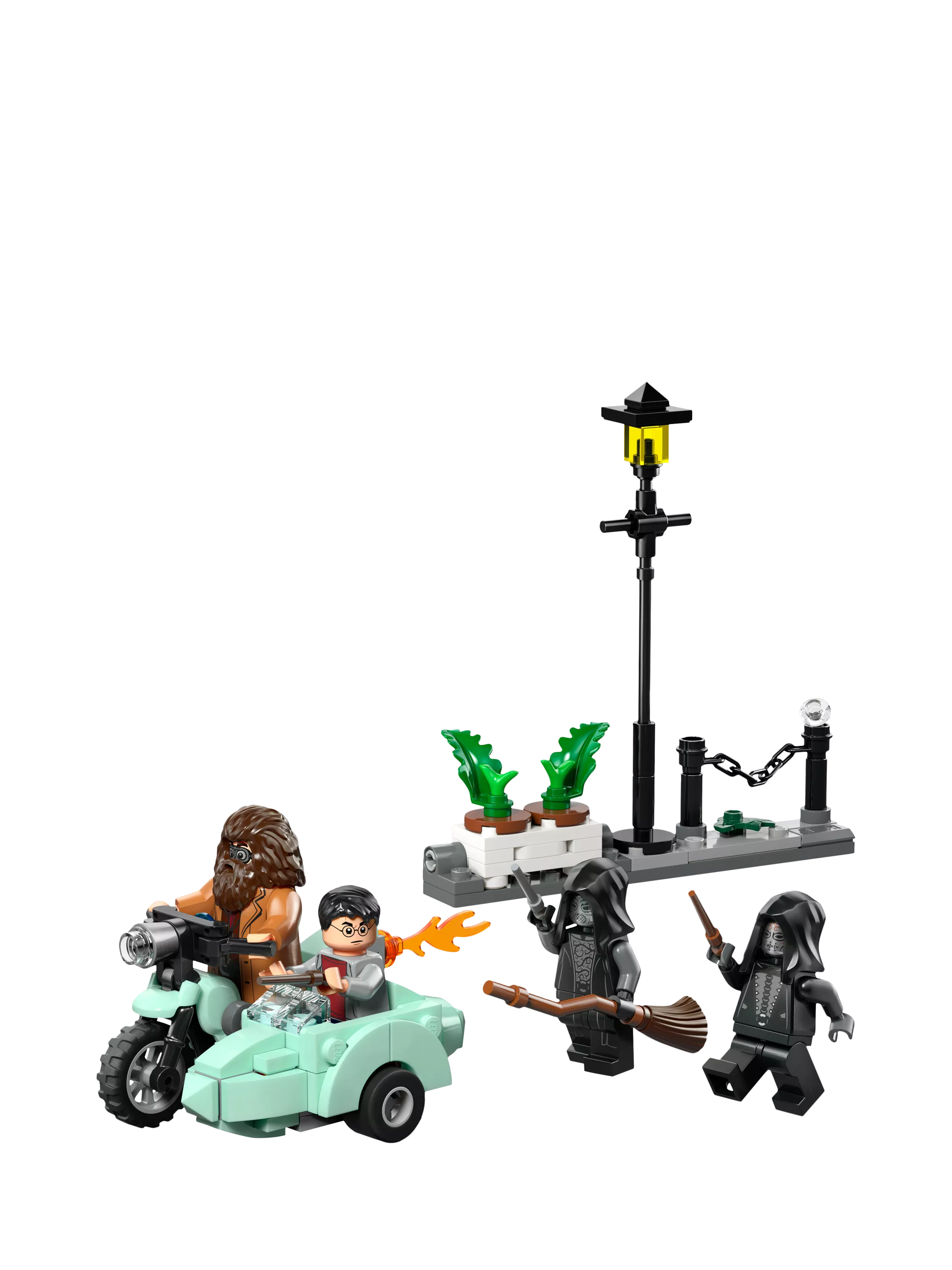 LEGO building set Hagrid's flying motorcycle 76459 (British brand)
