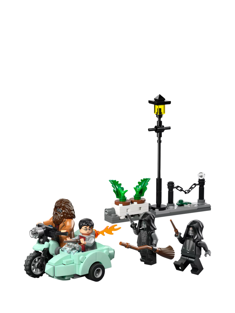 LEGO building set Hagrid's flying motorcycle 76459 (British brand)