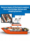 LEGO Rescue Boat and Helicopter set, imported from the UK
