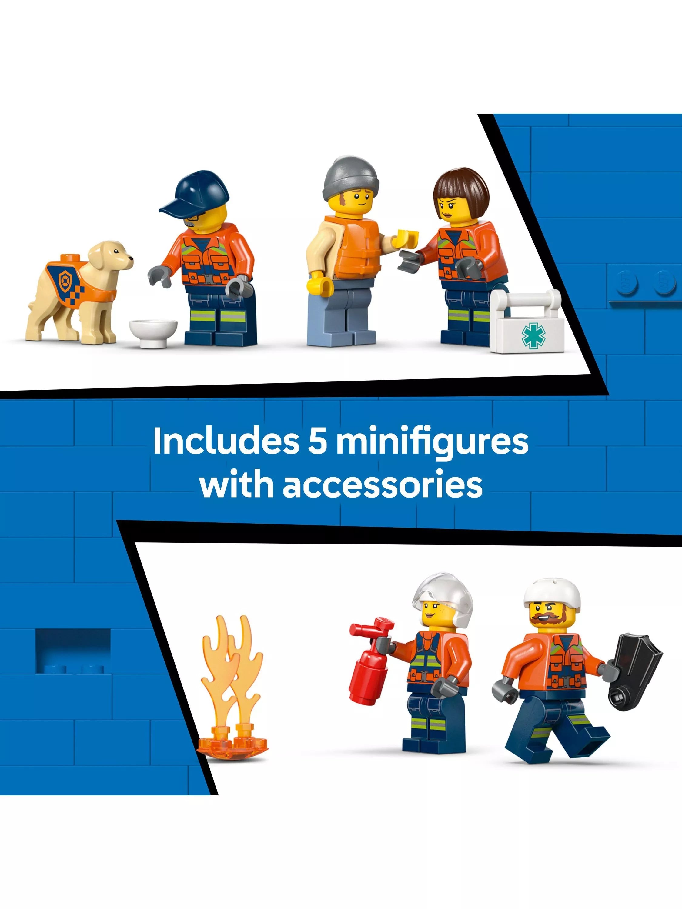 LEGO Rescue Boat and Helicopter set, imported from the UK