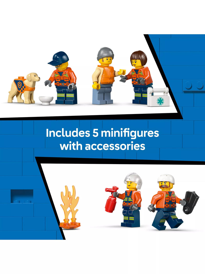 LEGO Rescue Boat and Helicopter set, imported from the UK