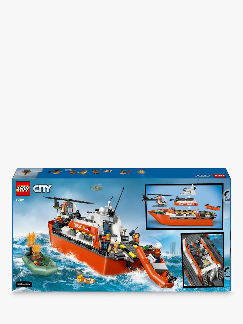 LEGO Rescue Boat and Helicopter set, imported from the UK