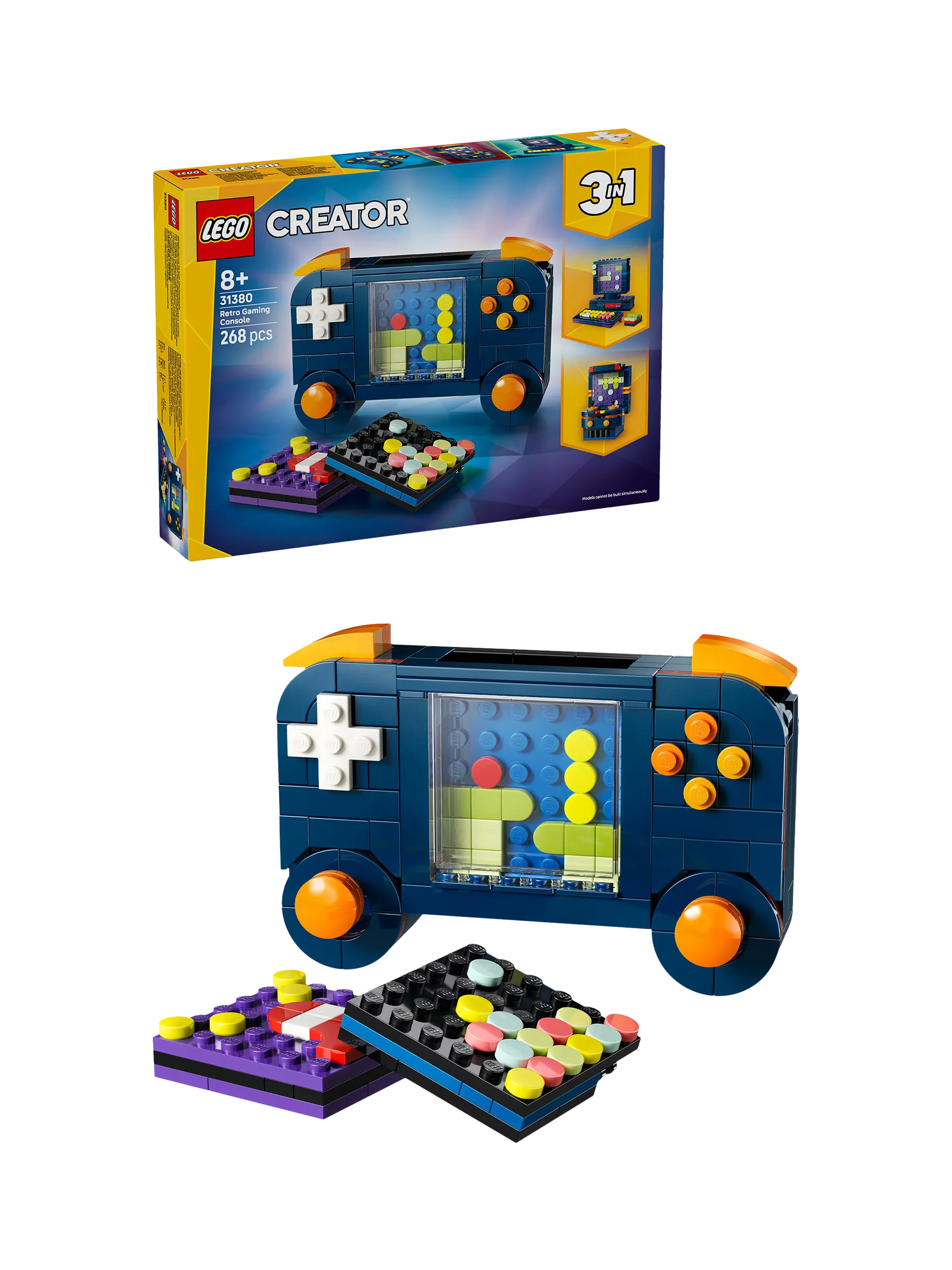 LEGO Creator Retro Gaming Console 31380 building toy, imported from the UK