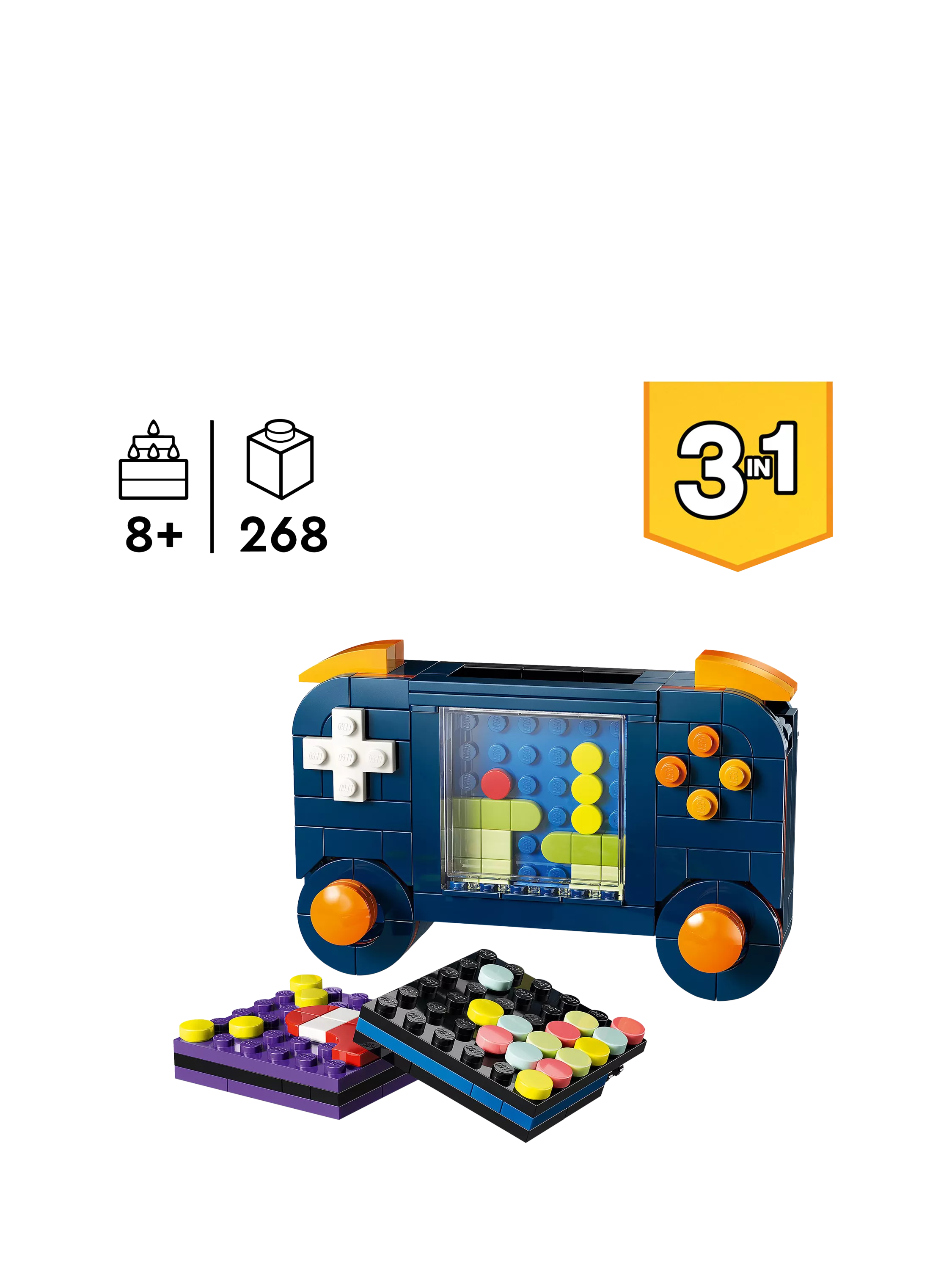 LEGO Creator Retro Gaming Console 31380 building toy, imported from the UK