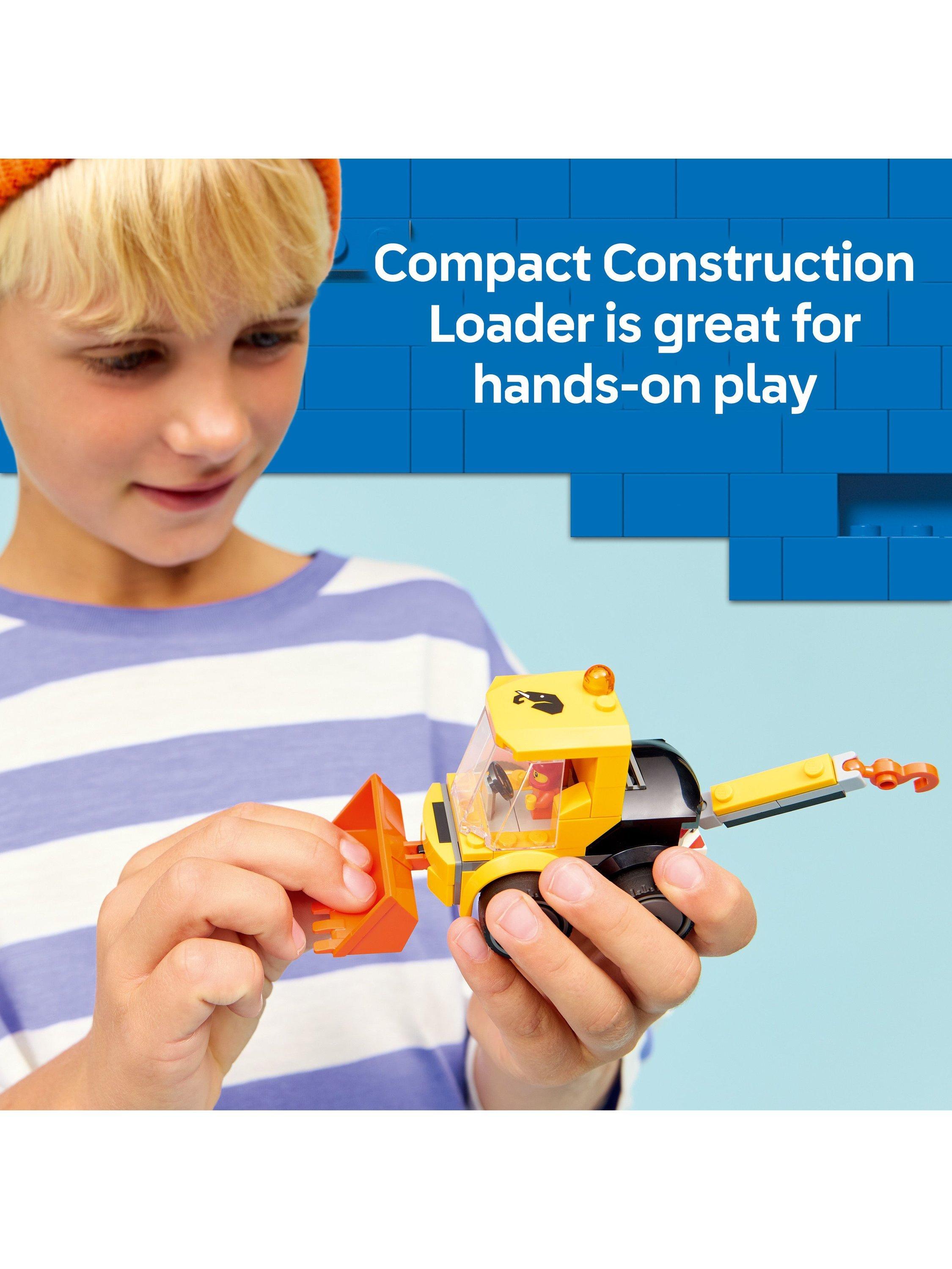 LEGO City 60483 construction loader toy (British brand)