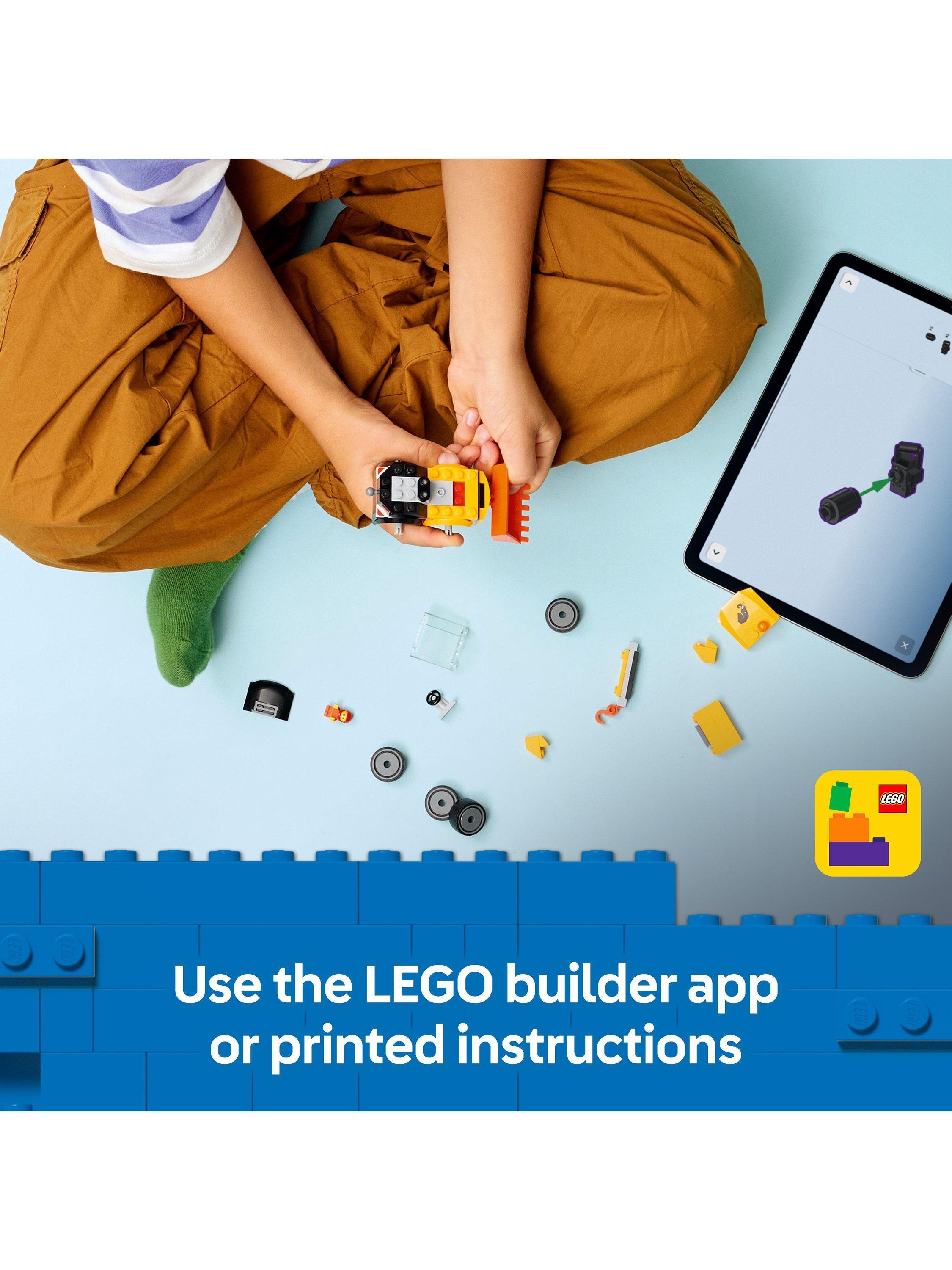 LEGO City 60483 construction loader toy (British brand)