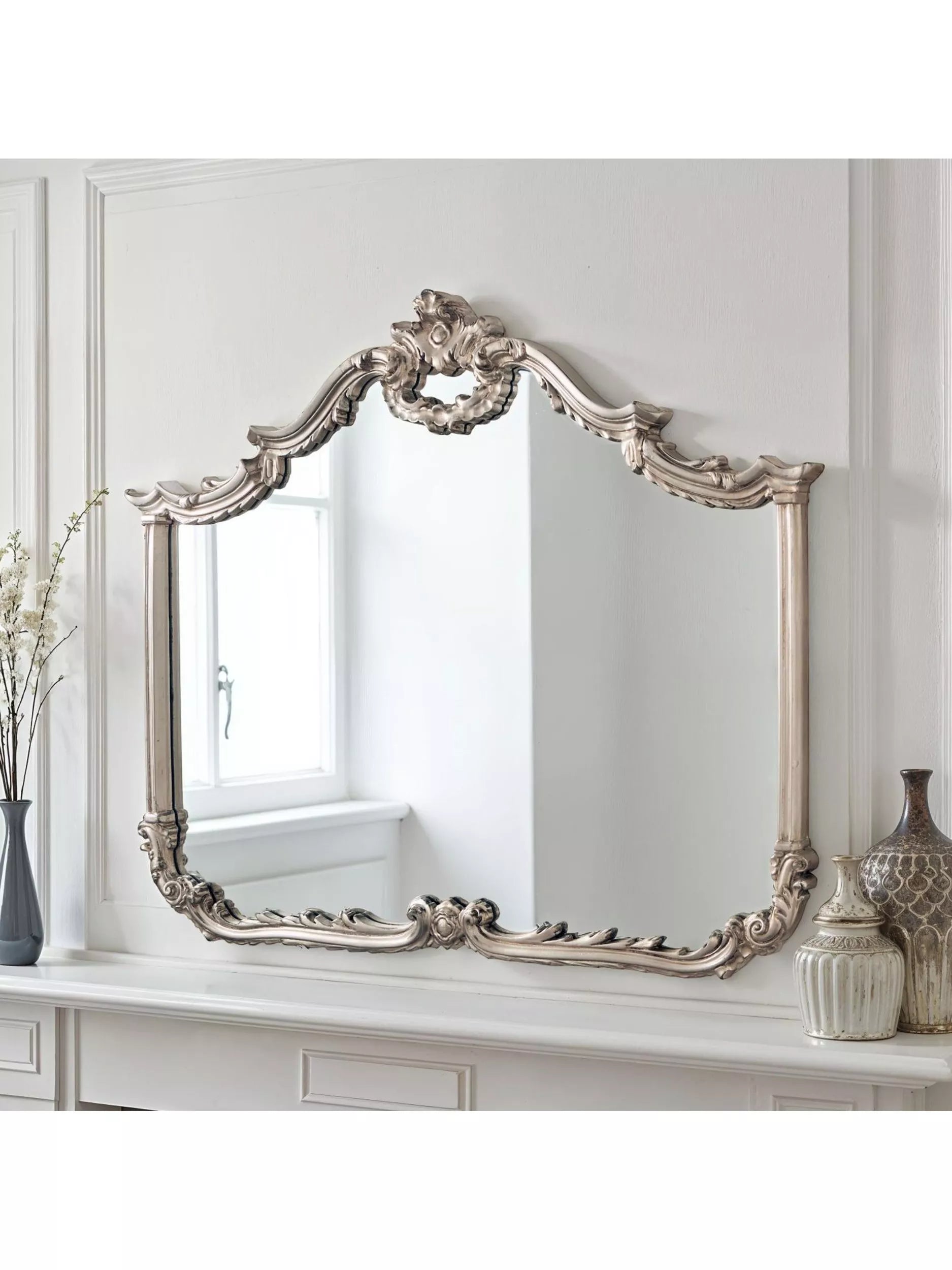Yearn Overmantel Wall Mirror 104 x 122cm