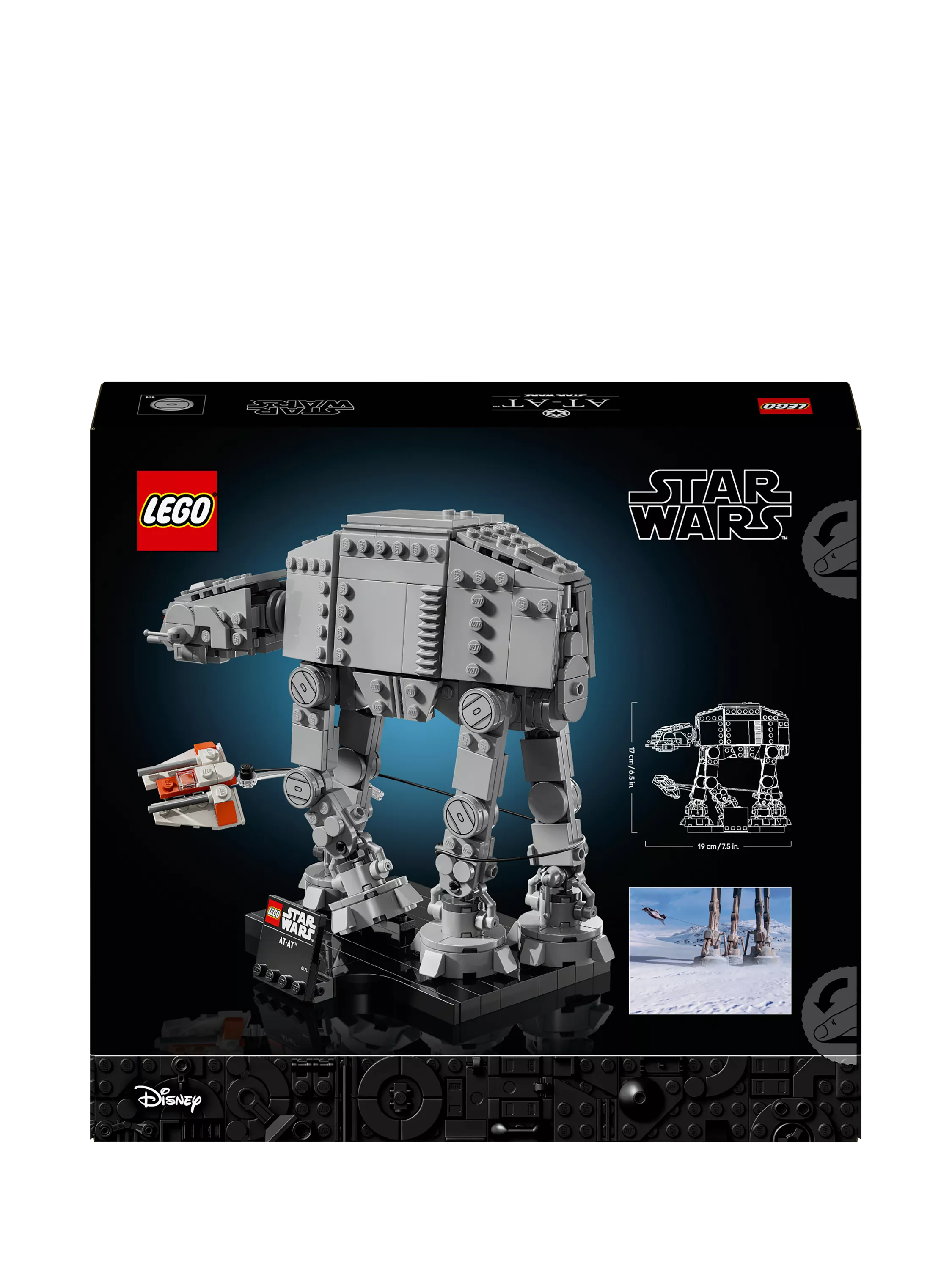 LEGO Star Wars AT-AT Walker & Snowspeeder 525 pieces (British brand)