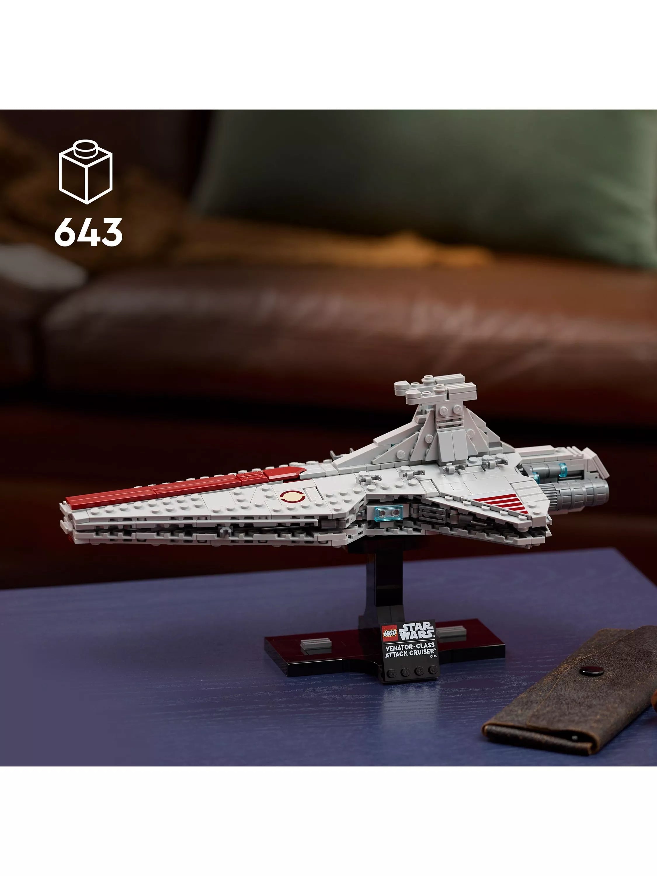 LEGO Star Wars Venator Cruiser model 75441, UK version