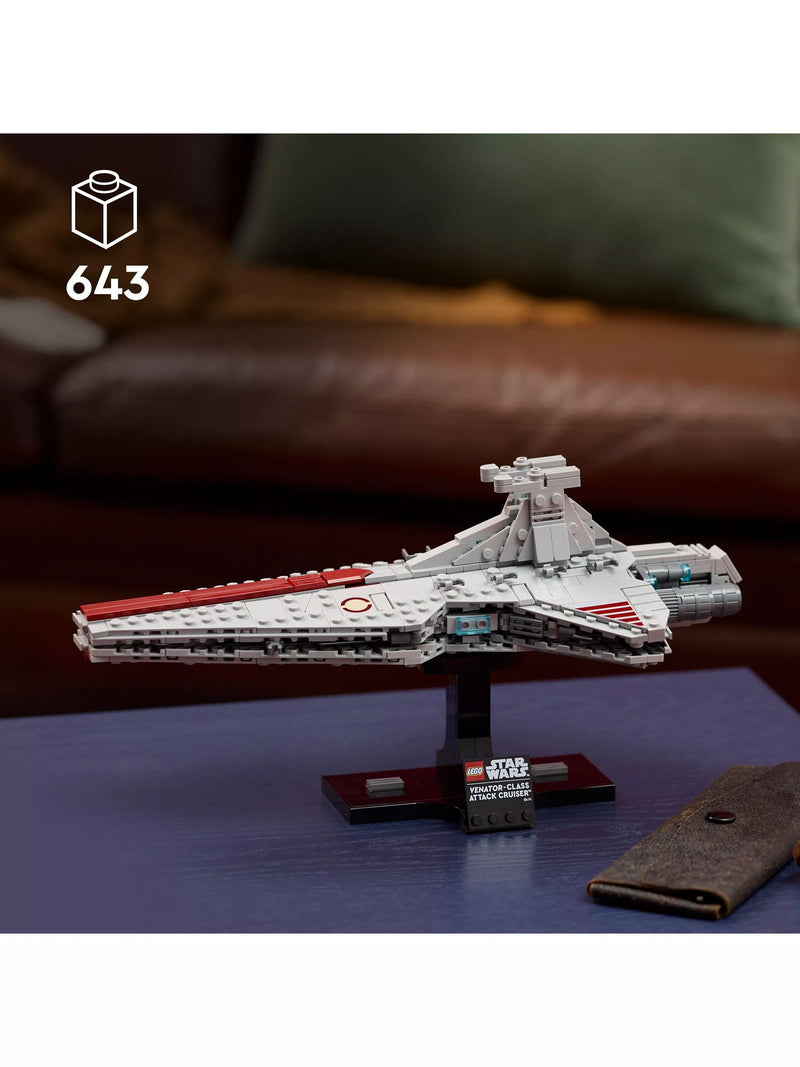 LEGO Star Wars Venator Cruiser model 75441, UK version