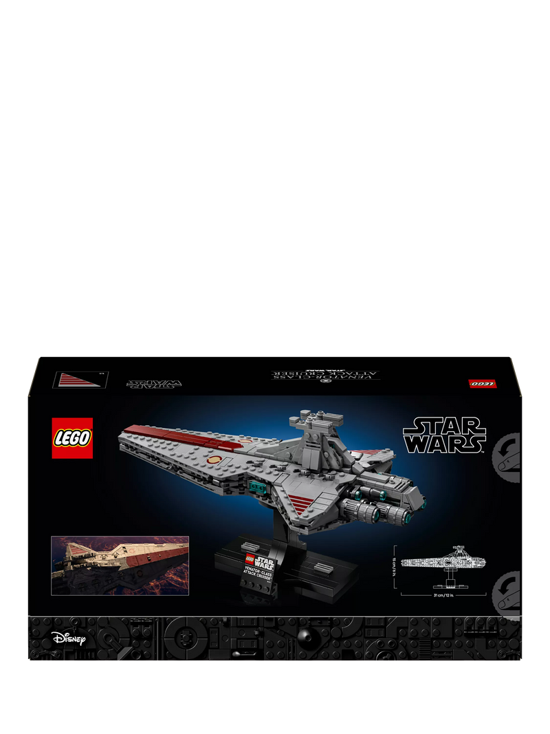 LEGO Star Wars Venator Cruiser model 75441, UK version