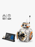 LEGO BB-8 Astromech Droid building set 569 pieces, imported from the UK