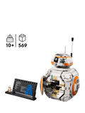 LEGO BB-8 Astromech Droid building set 569 pieces, imported from the UK