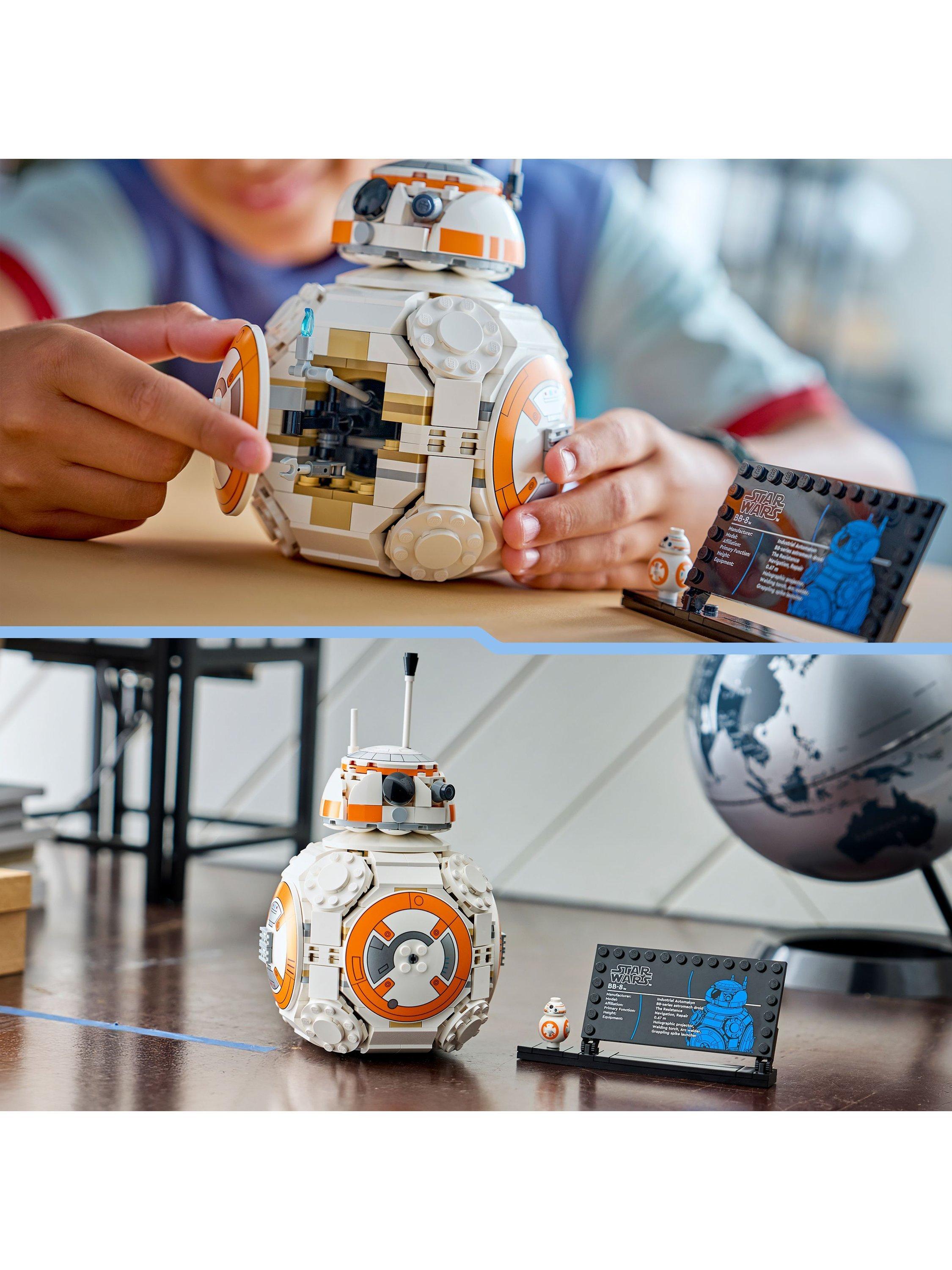 LEGO BB-8 Astromech Droid building set 569 pieces, imported from the UK