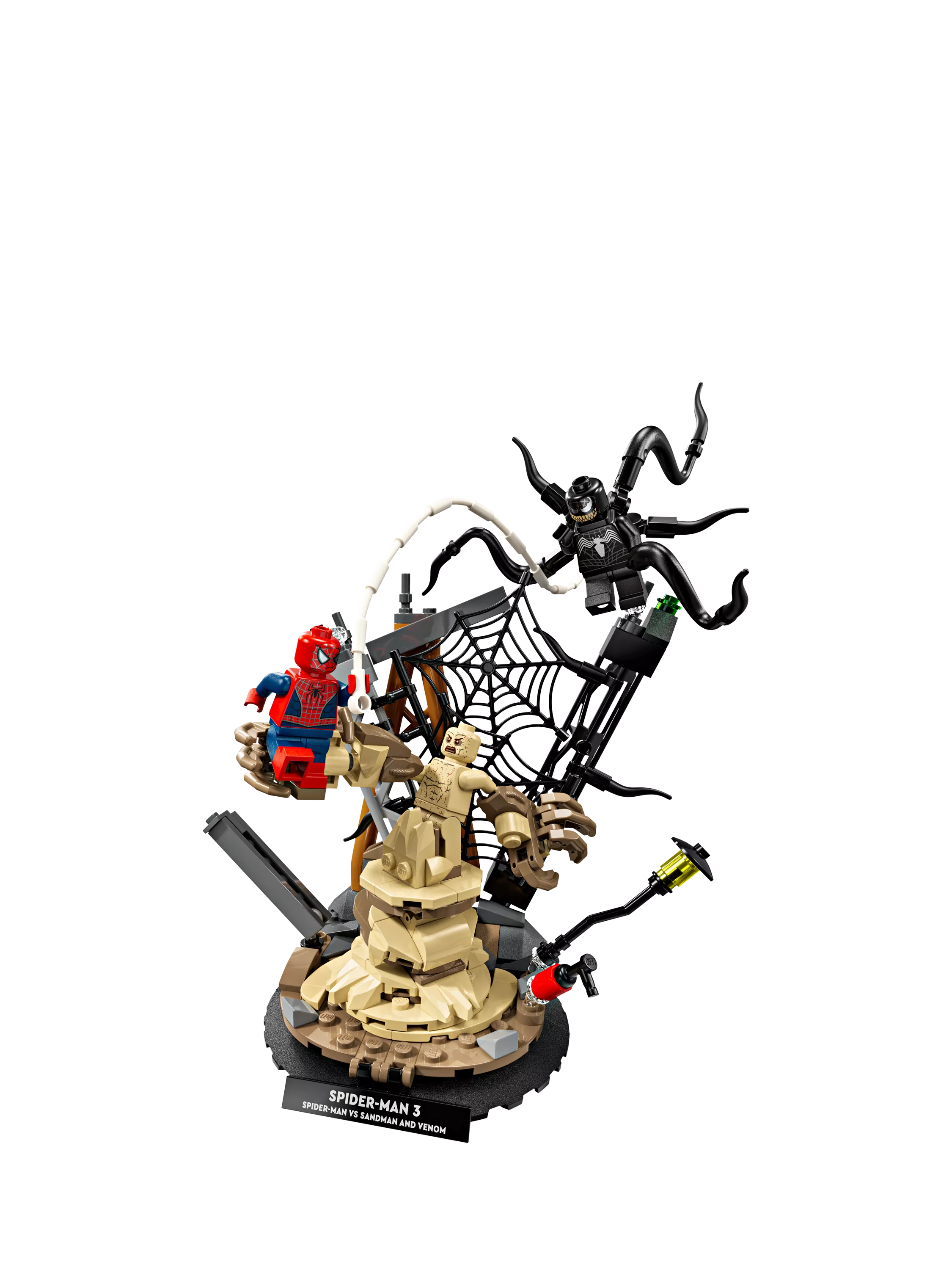 LEGO building toy Spider-Man vs Sandman 201 pieces - British product