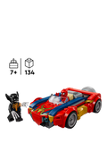 LEGO Marvel Spider-Man Car building set Venomized Wolverine 134 pieces, UK version