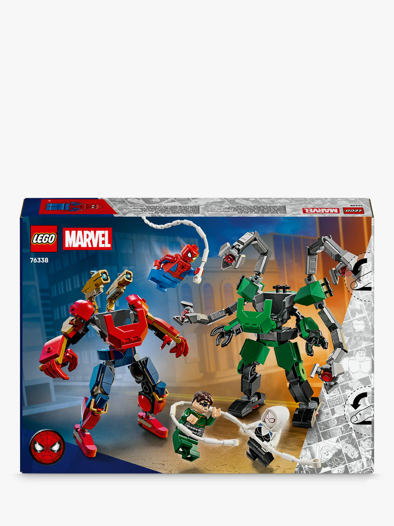 LEGO Marvel Spider-Man vs Doc Ock mech set 315 pieces - British product