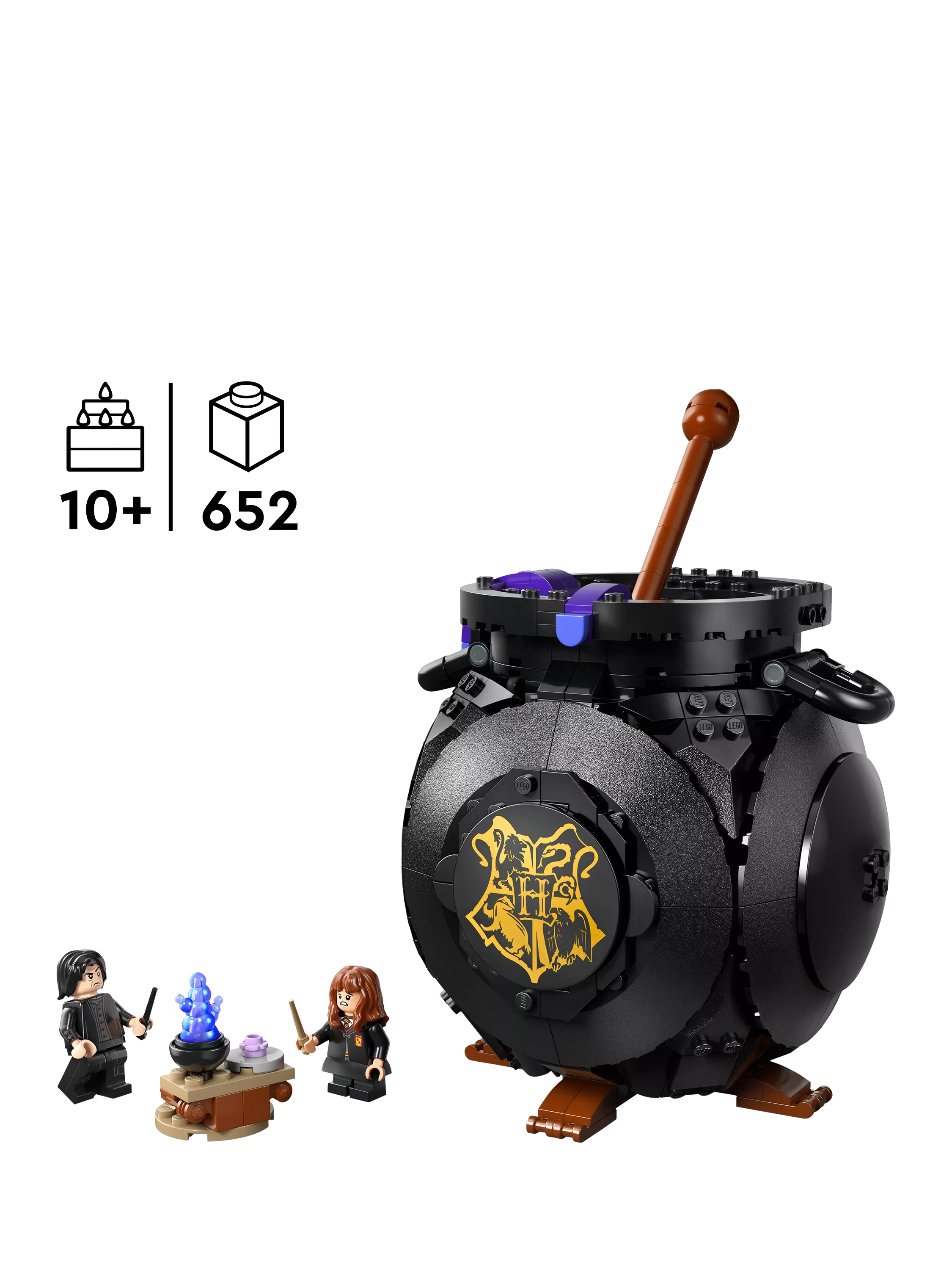 LEGO Harry Potter Cauldron Secret Potions Classroom 652 piece set (British brand)