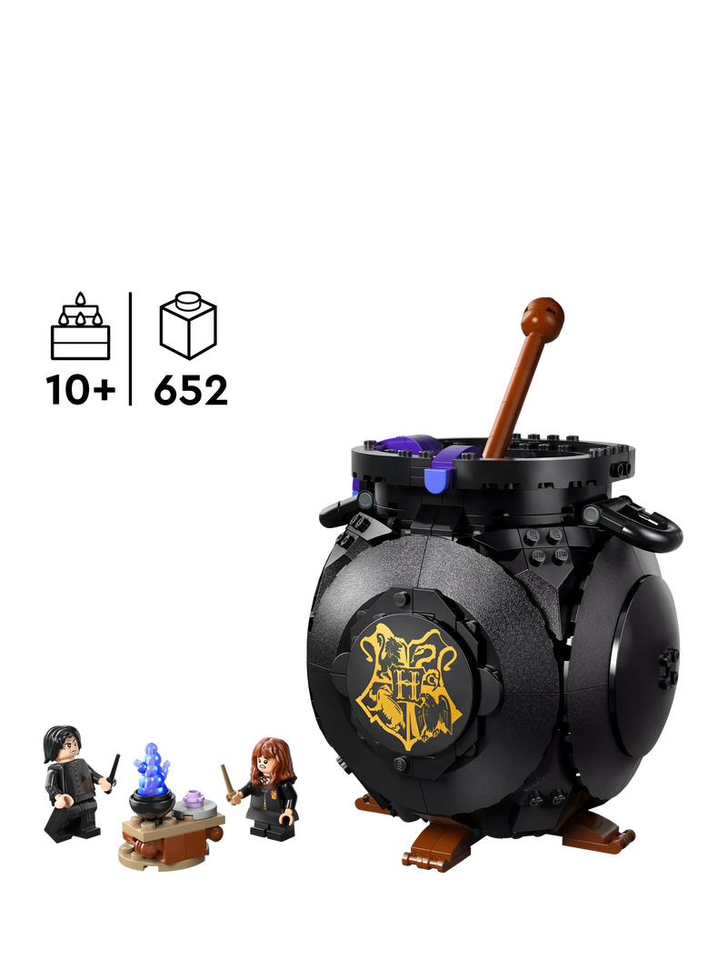 LEGO Harry Potter Cauldron Secret Potions Classroom 652 piece set (British brand)