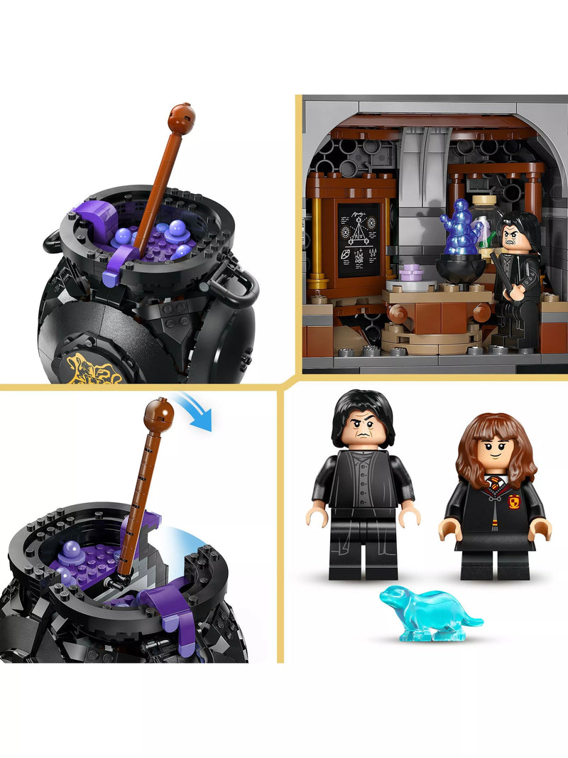 LEGO Harry Potter Cauldron Secret Potions Classroom 652 piece set (British brand)