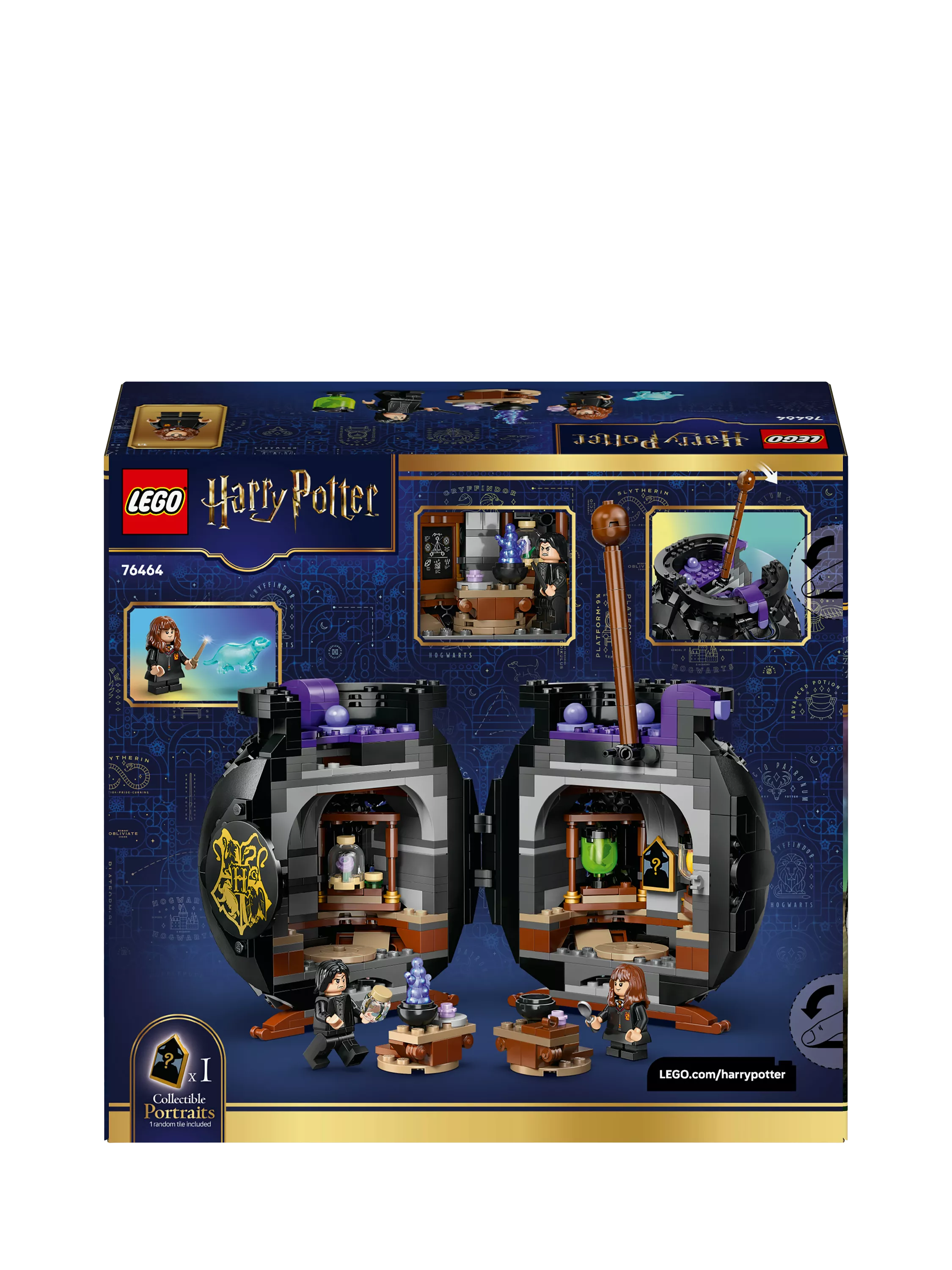 LEGO Harry Potter Cauldron Secret Potions Classroom 652 piece set (British brand)