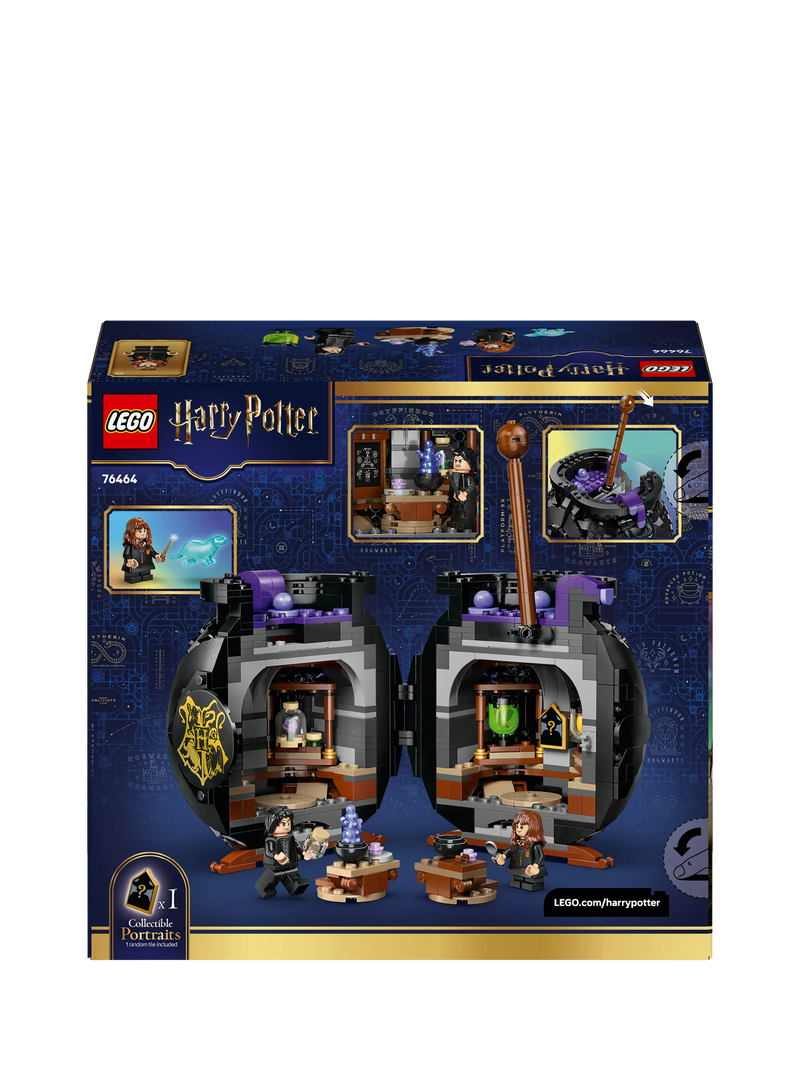 LEGO Harry Potter Cauldron Secret Potions Classroom 652 piece set (British brand)