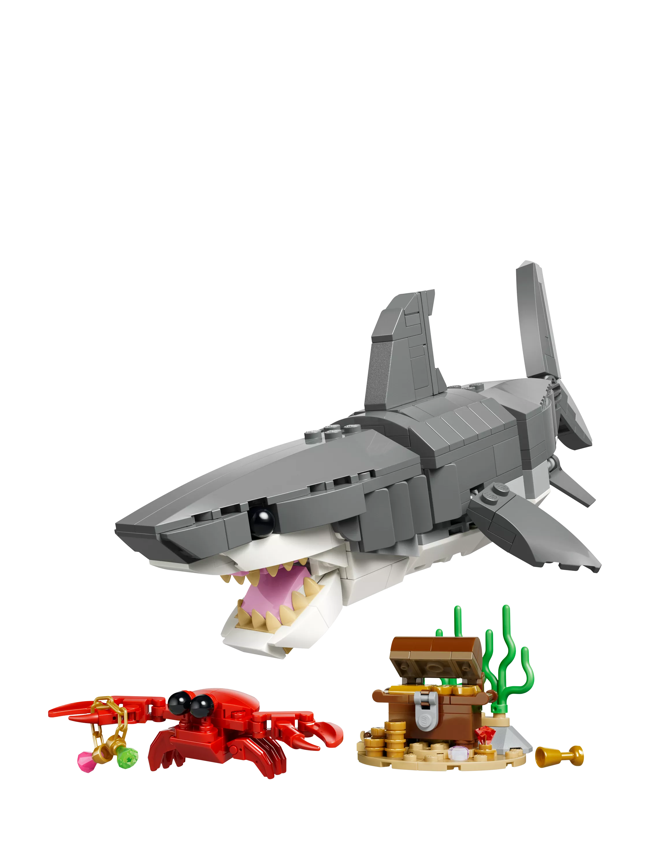 LEGO Creator 3-in-1 fierce shark building set (British brand)