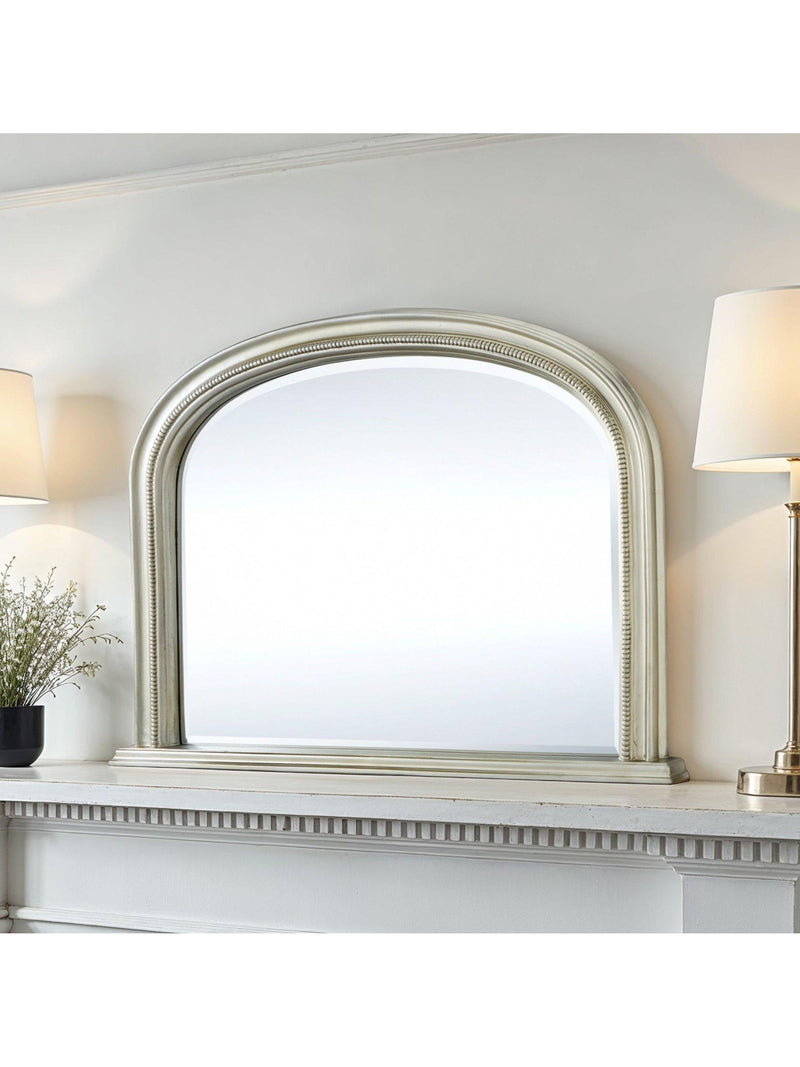 Yearn arched gilt frame wall mirror 79x112cm, UK version