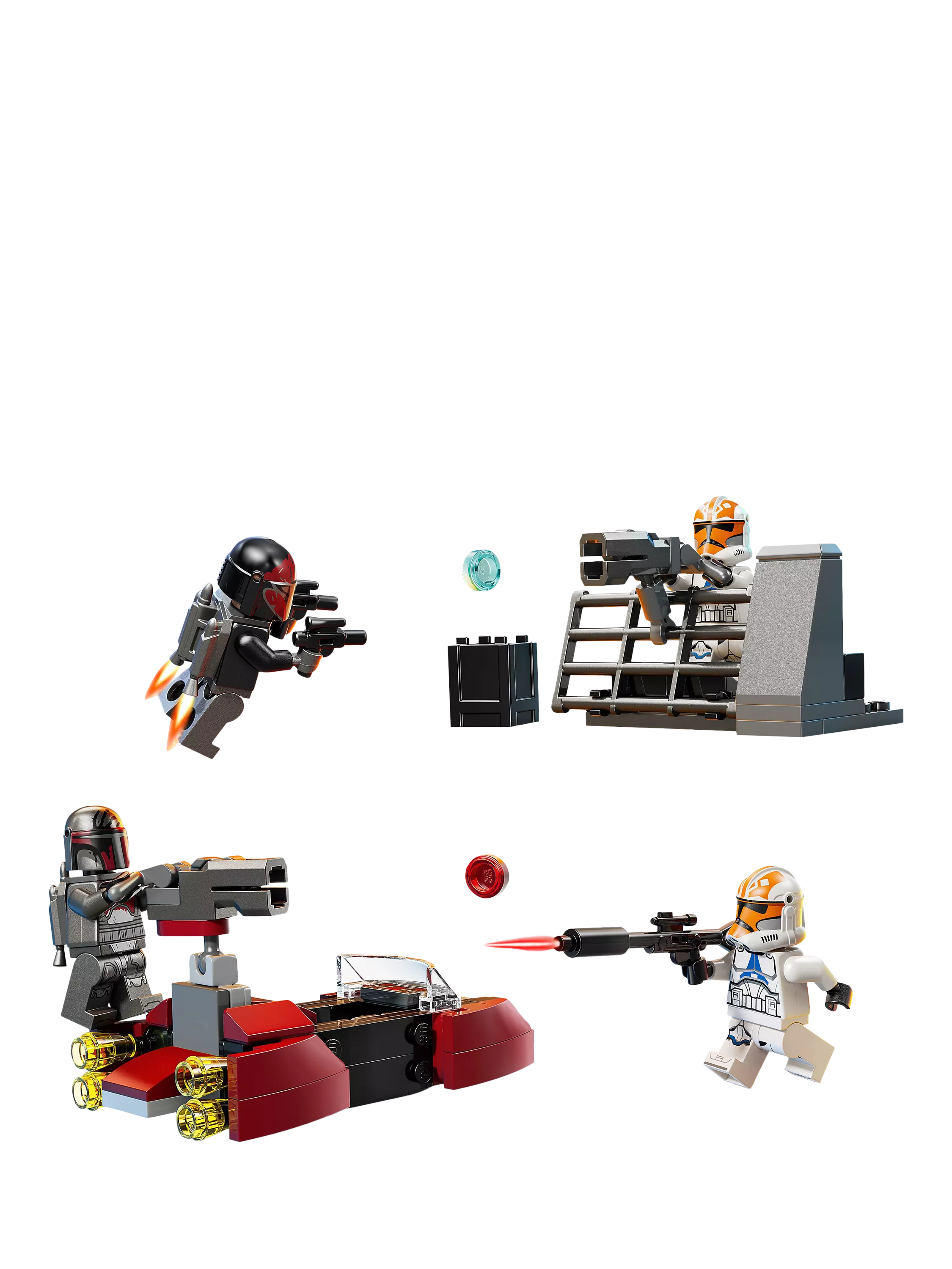 LEGO Star Wars Siege of Mandalore set 116 pieces, imported from the UK