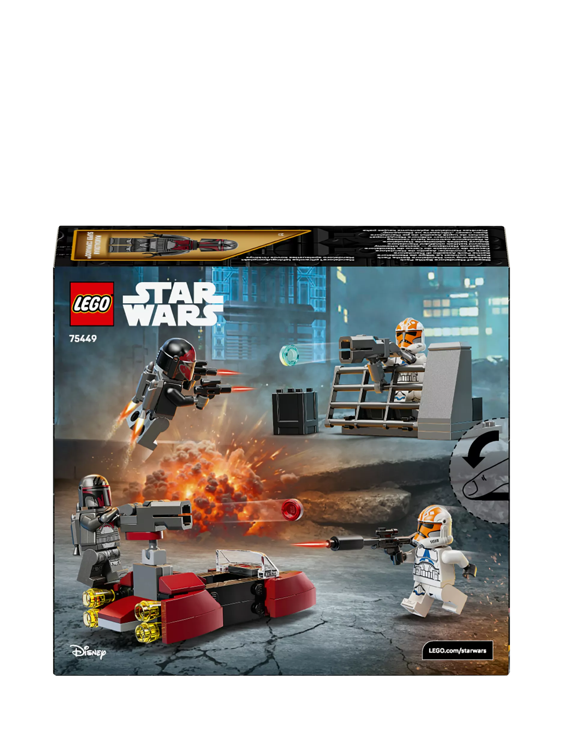 LEGO Star Wars Siege of Mandalore set 116 pieces, imported from the UK