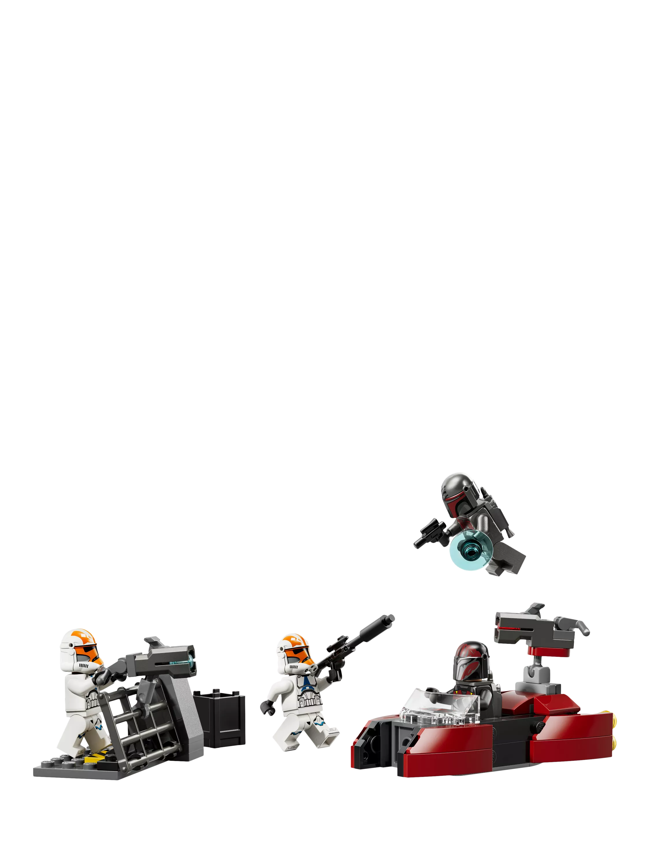 LEGO Star Wars Siege of Mandalore set 116 pieces, imported from the UK