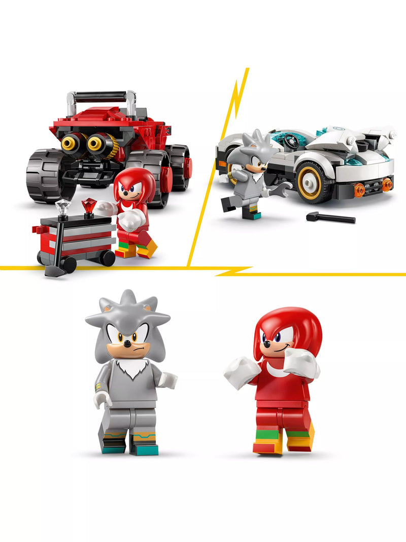 LEGO Sonic Hedgehog 77118 Silver's Car Knuckles Monster Truck - British product