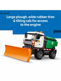 LEGO City snowplough truck toy 263 pieces, imported from the UK