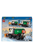 LEGO City snowplough truck toy 263 pieces, imported from the UK