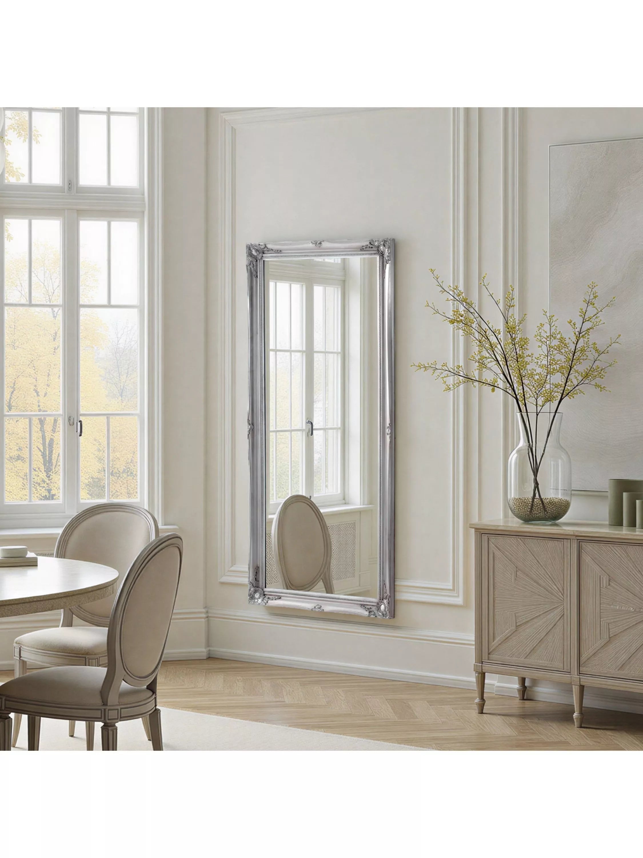 Yearn French Rectangular Wall Mirror, 166 x 75cm