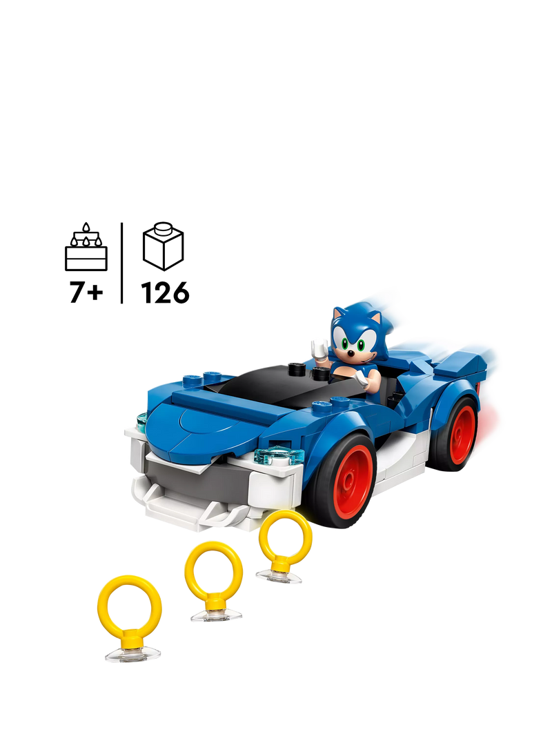 LEGO Sonic the Hedgehog Speedster Lightning building toy (British brand)