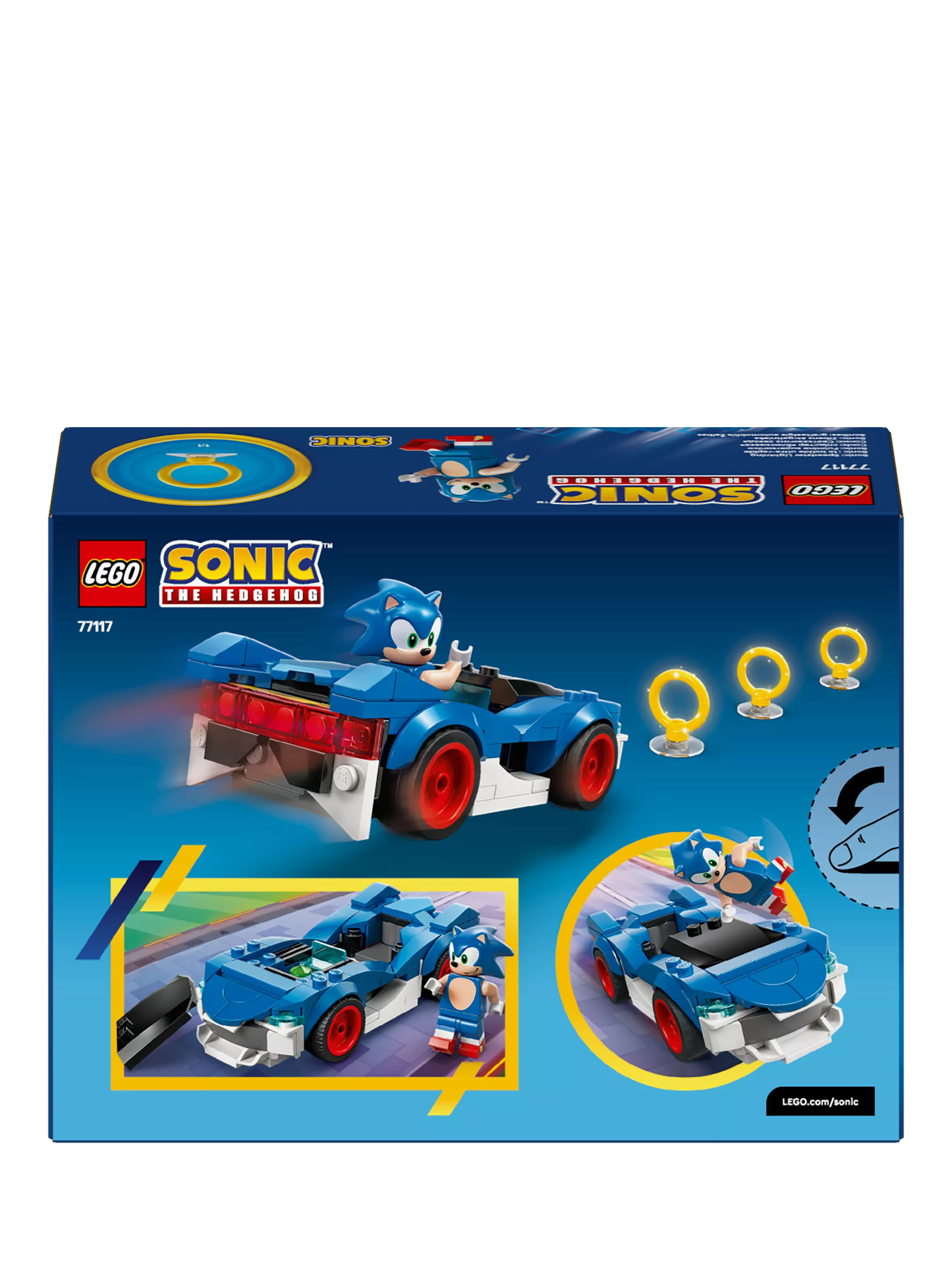 LEGO Sonic the Hedgehog Speedster Lightning building toy (British brand)